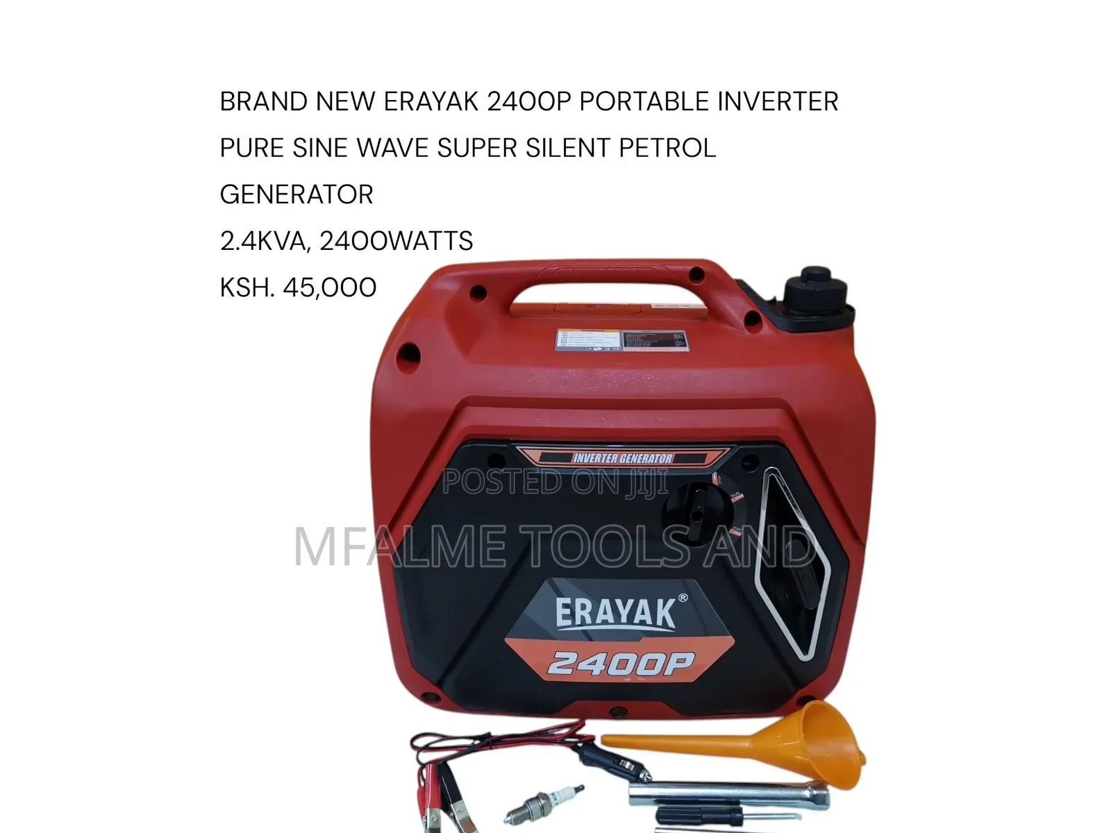 Sale!Clearance!!Nverter Generator Pure Sine Wave Silent Petrol 2.4kva