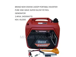 Sale!!Sale!Inverter Generator Pure Sine Wave Supersilent Petrol 2.4kva