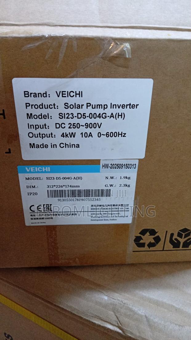Veichi 3-Phase Solar Pump Inverter – 4kw - thumbnail 2