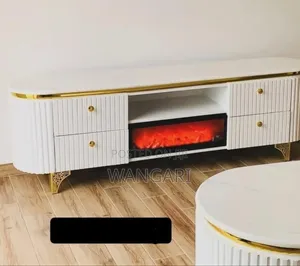 Tv Stand Available With Fireplace