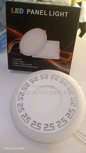 3+3 Recessed Panel Lights