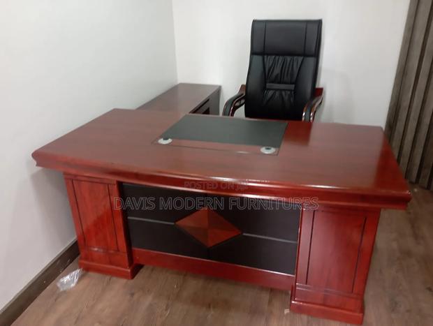 Mahogany Executive Desk - main view