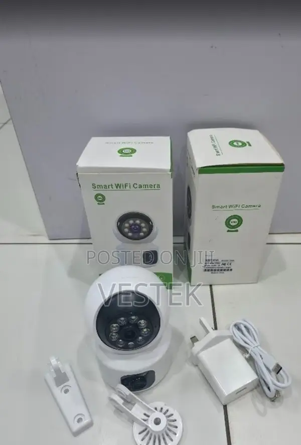 Dual Lens V380 Pro App Baby Monitor Wifi Enabled CCTV Camera