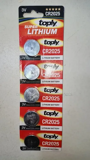 Cr2025 3v Lithium Battery (5pcs)