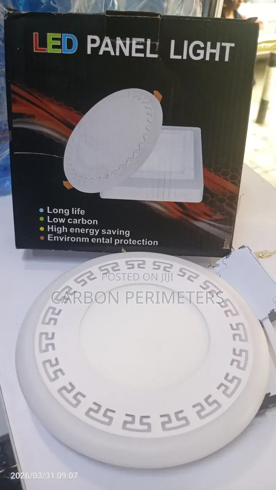 6+3 Recessed Panel Light