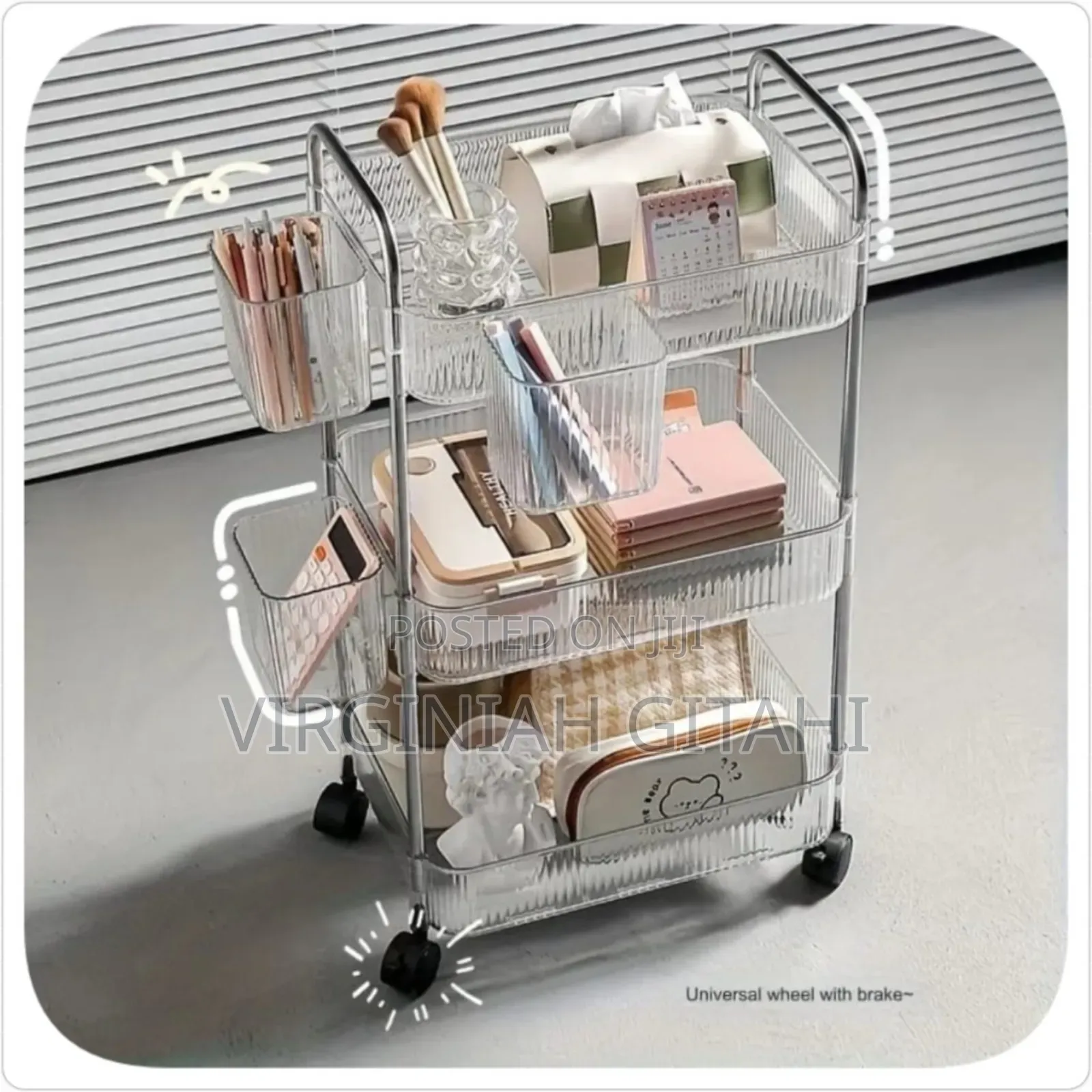 3 Layer Plastic Multipurpose / Cosmetic Organiser