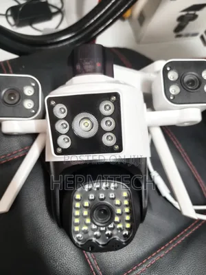 Fits Any Surveillance Need, Triple Lens 3 Screen 4g Electric Model