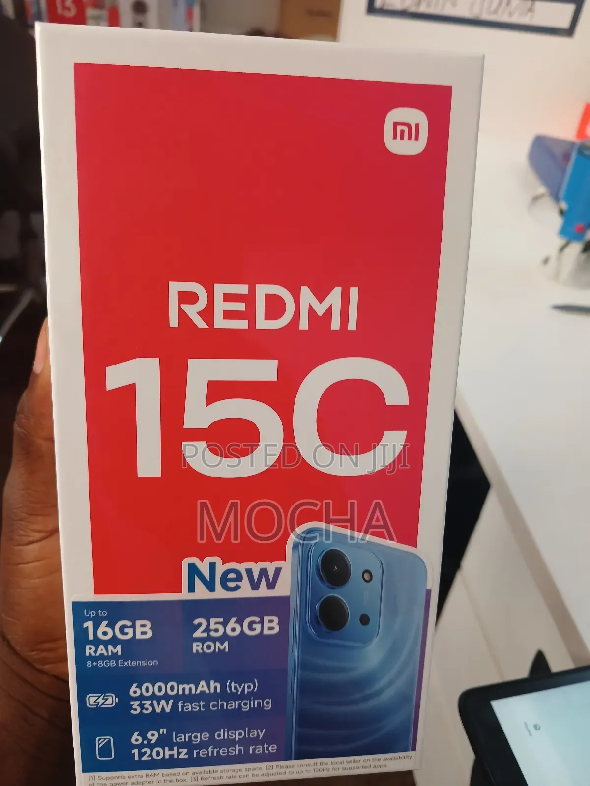 New Xiaomi Redmi 15C 4G 256 GB Black