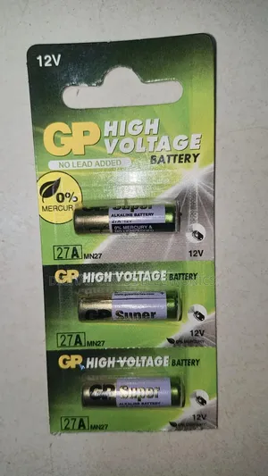Gp High Voltage 12v 27a Alkaline Battery (1pc)