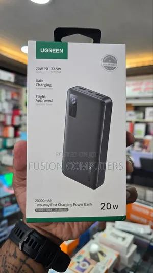 Ugreen Pb312 20000mah 22.5w Two-Way Fast Charging Power Bank Ug-25683