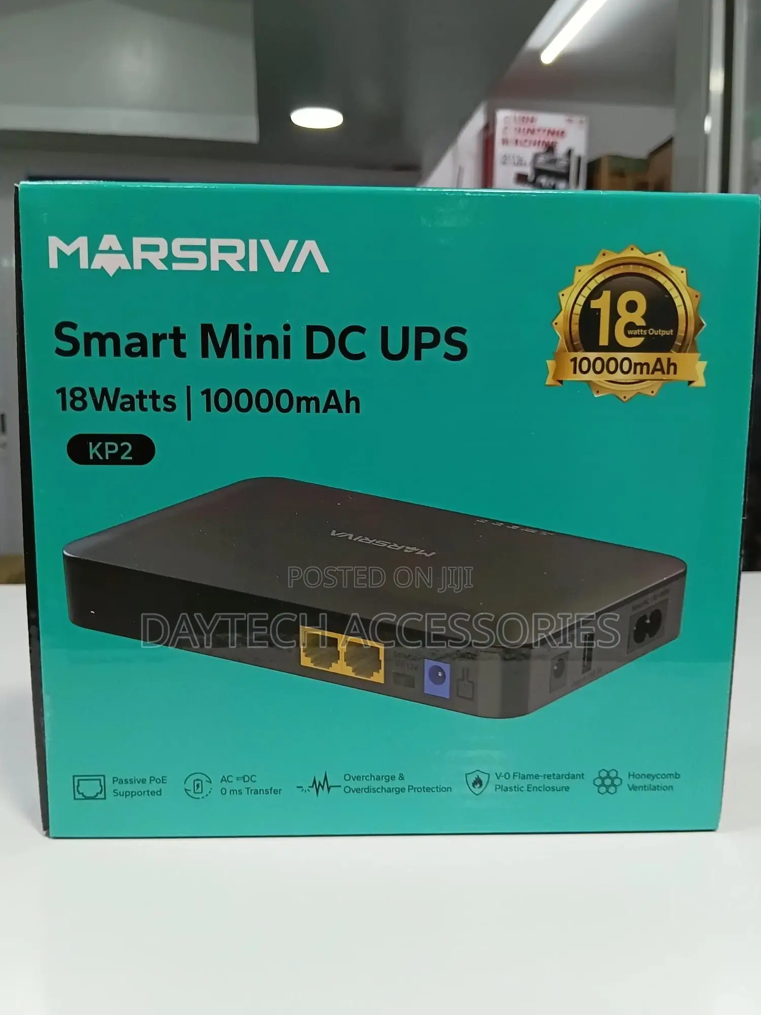 Marsriva Kp2 Mini Dc Ups 18w 10000mah (Kp2-18w-)