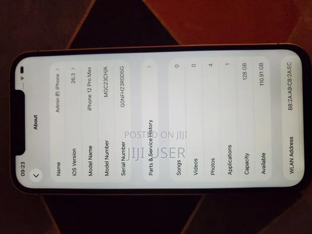 Apple iPhone 12 Pro Max 128 GB Gold - thumbnail 7