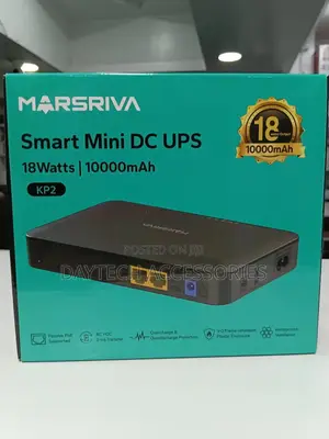 Marsriva Smart Mini Dc Ups for Routers Kp2 10000 Mah