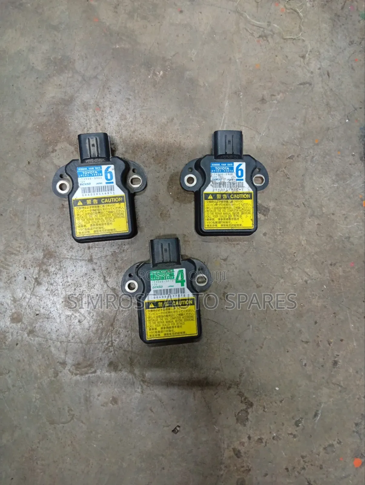 Yaw Rate Sensor Toyota Lexus