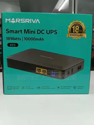 Marsriva Kp2 Smart Mini Dc Ups - Black