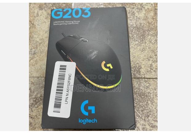 Logitech G203 Light Sync Gaming Mouse Wired - main view