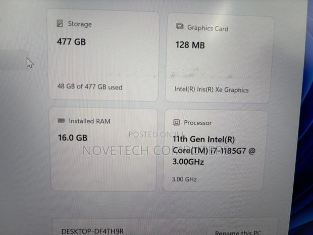 Laptop HP EliteBook 830 G8 16GB Intel Core i7 SSD 512GB - thumbnail 2