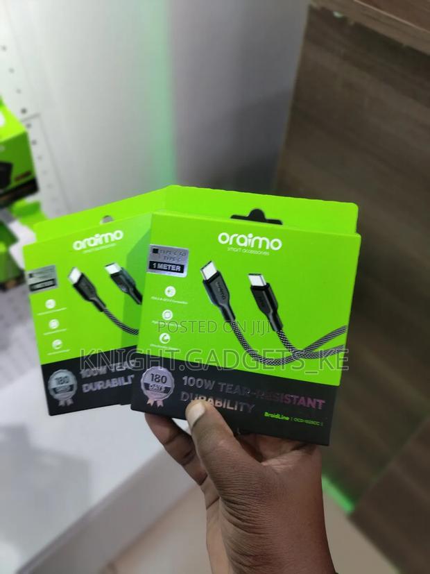 Oraimo Usb C to C (100watts) Cable . - main view