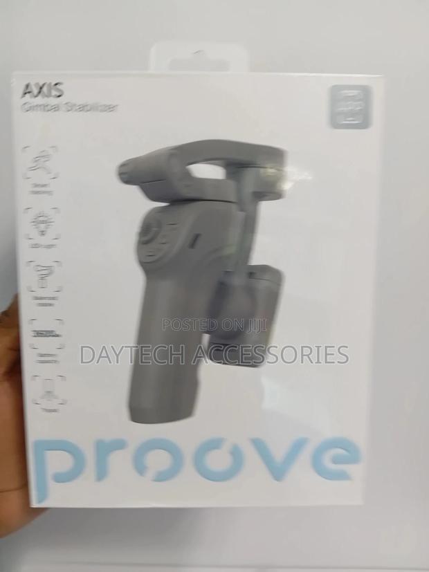 The Is a Proove Axis Gimbal Stabilizer Designed for Smartphones - Blac - thumbnail 3