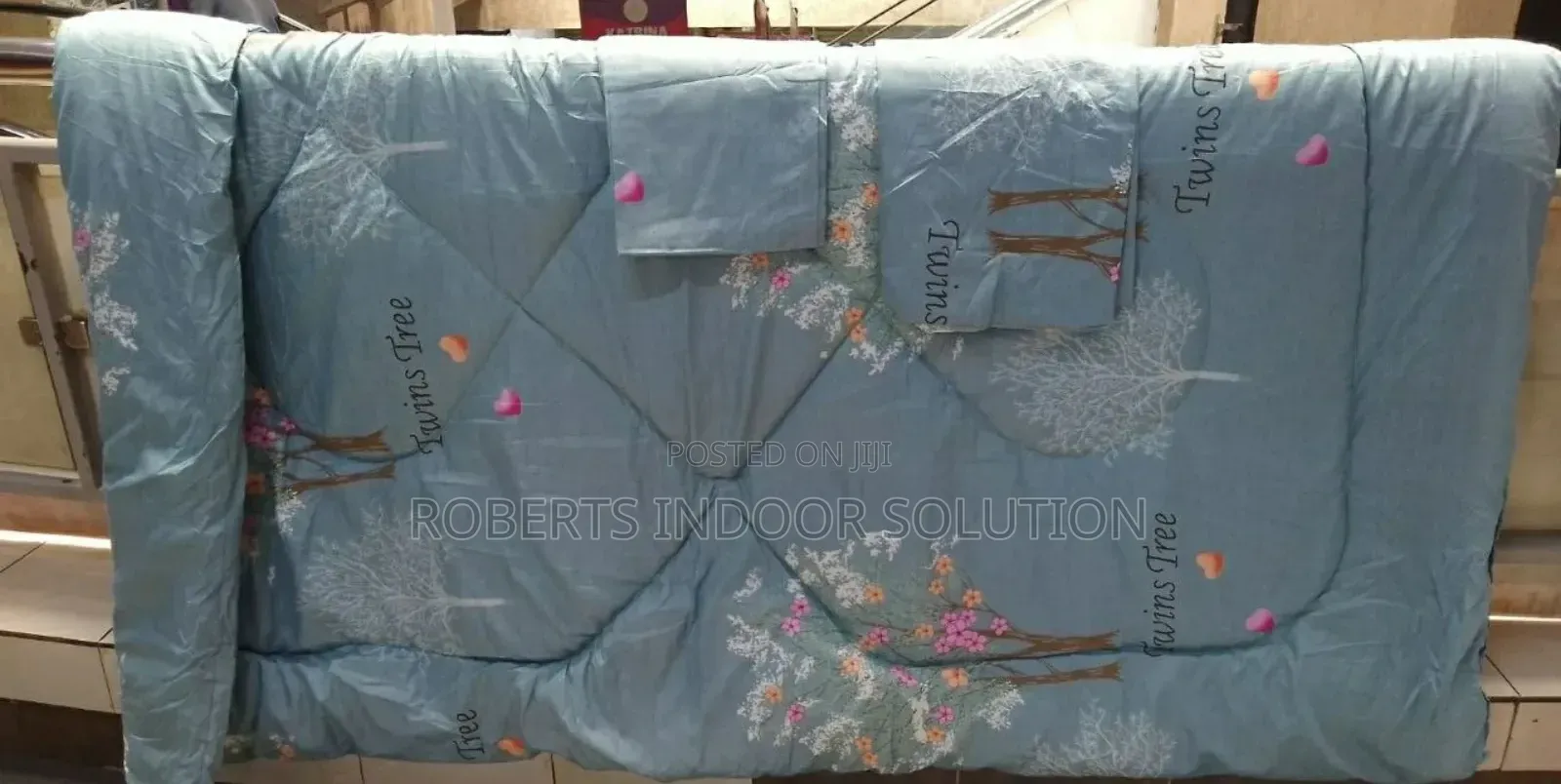 Tree Patterned Branded Duvet