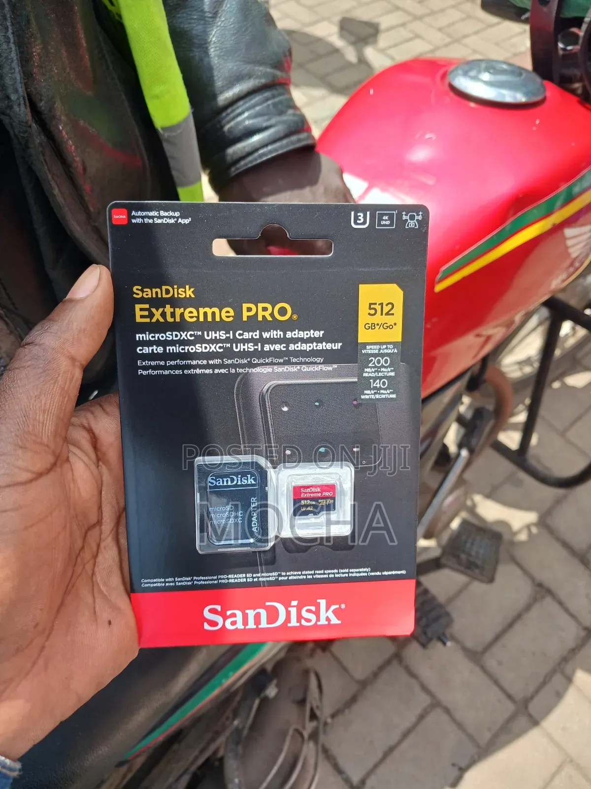 Sandisk 512gb Extreme Pro SDXC Uhs-I V30 Uhd Sd Camera Memory Card