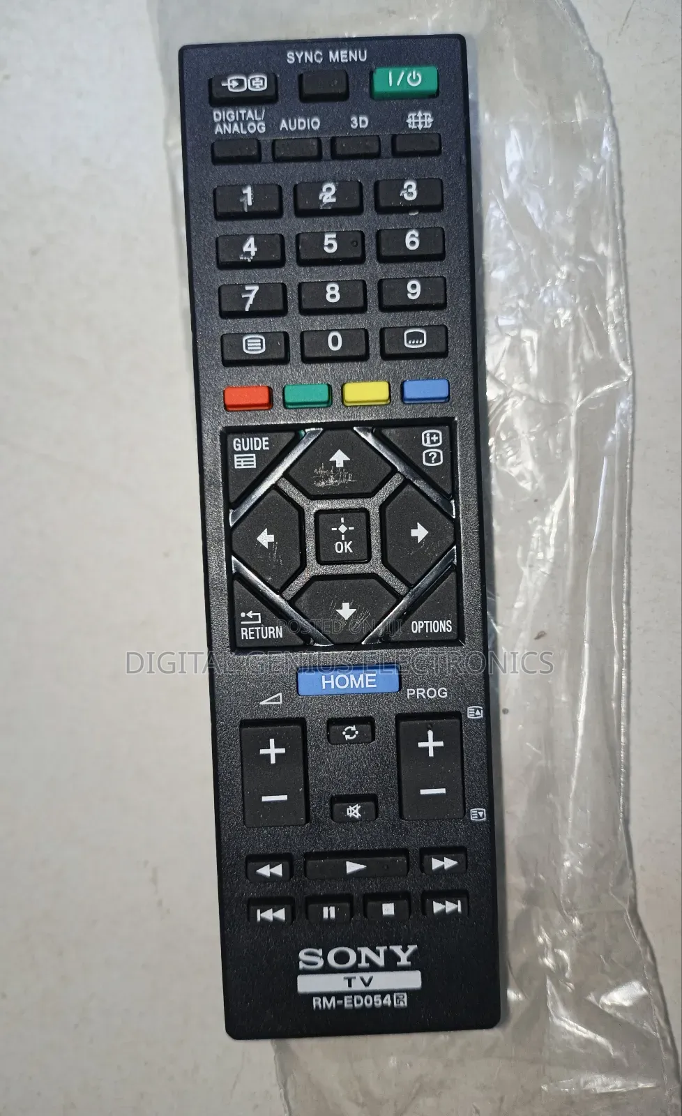 Sony Tv Remote