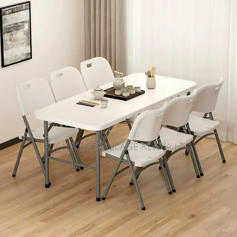 Outdoor Chair; White Foldable Outdoor Patio Chair