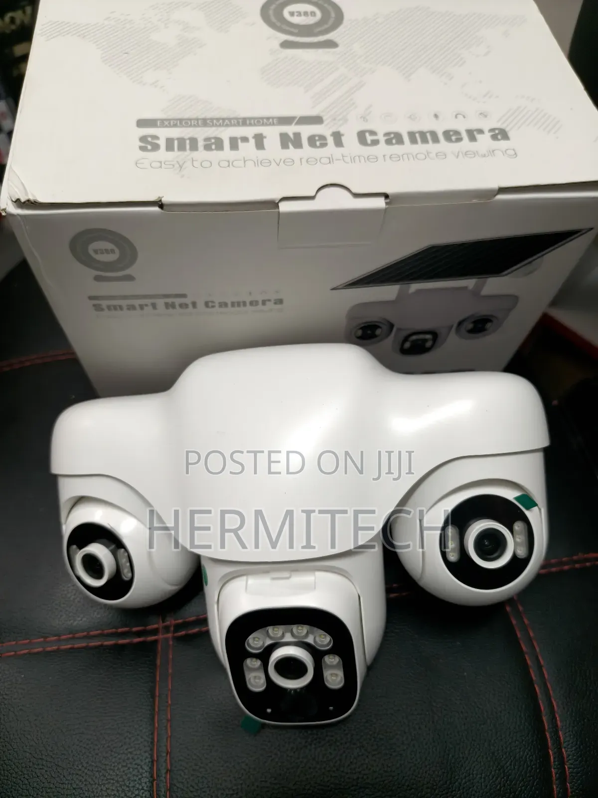 3 Lens Combination 4g Smart Electric Model Triple Lens Solar Powered