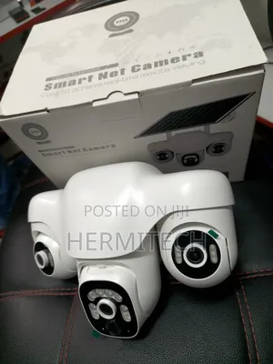 3 Lens Combination 4g Smart Electric Model Triple Lens Solar Powered