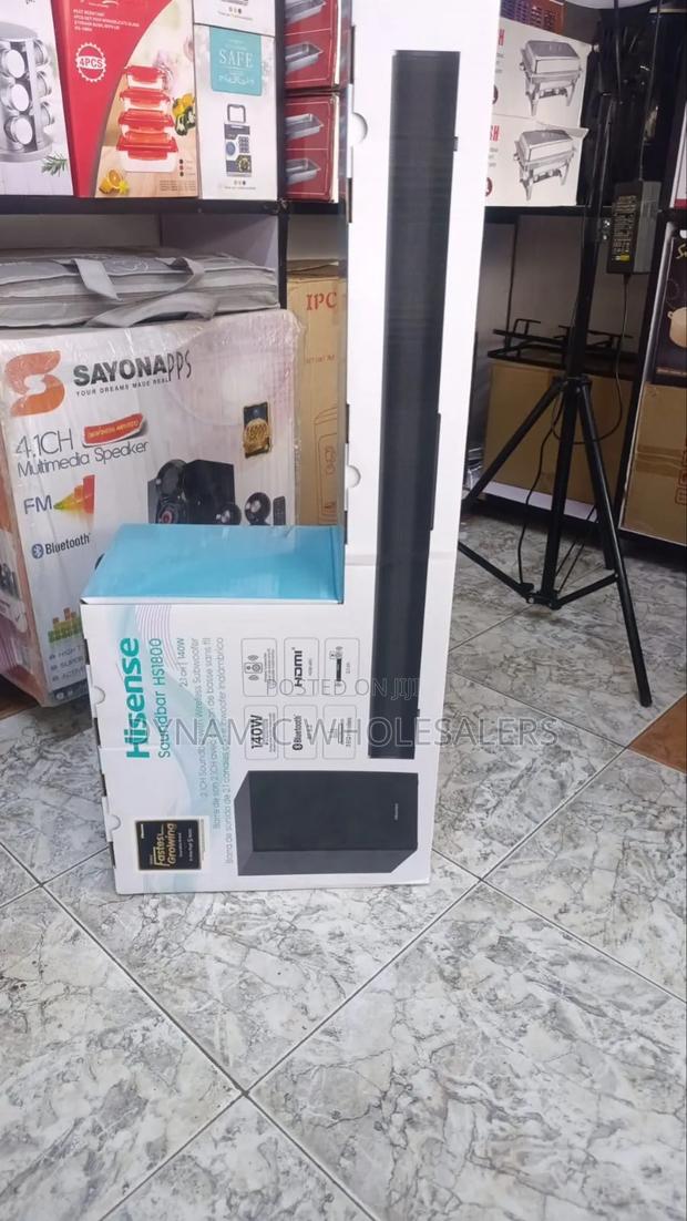 Hisense Hs1800 Soundbar – 2.1ch 140w With Wireless Subwoofers