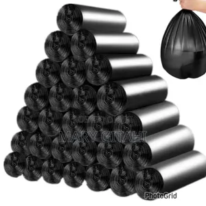 100pcs Black Kitchen Trash Bags