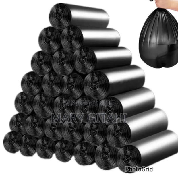 100pcs Black Kitchen Trash Bags