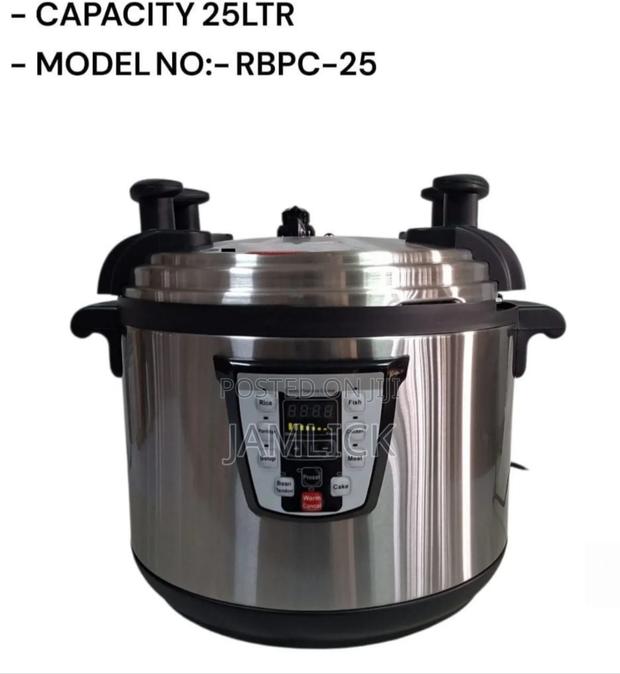 25l Electric Pressure Cooker – Commercial Heavy Duty - Rd