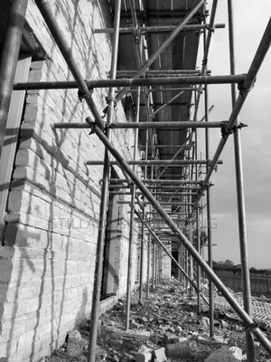 Scaffolding Retaining Wall Support