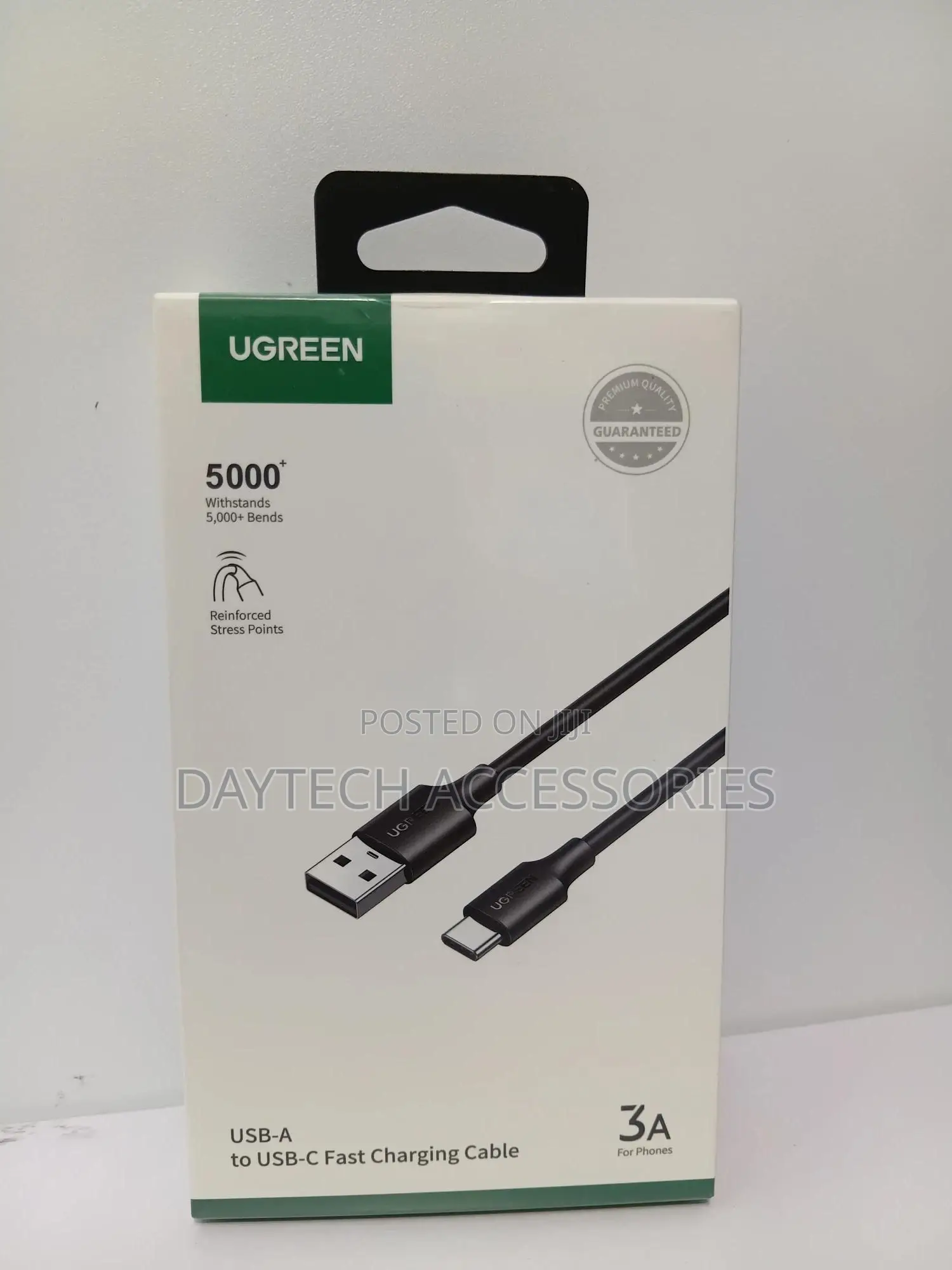 Ugreen Usb 3.0 a Male to Type C Male Cable 2m