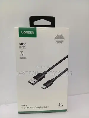 Ugreen Usb 3.0 a Male to Type C Male Cable 2m