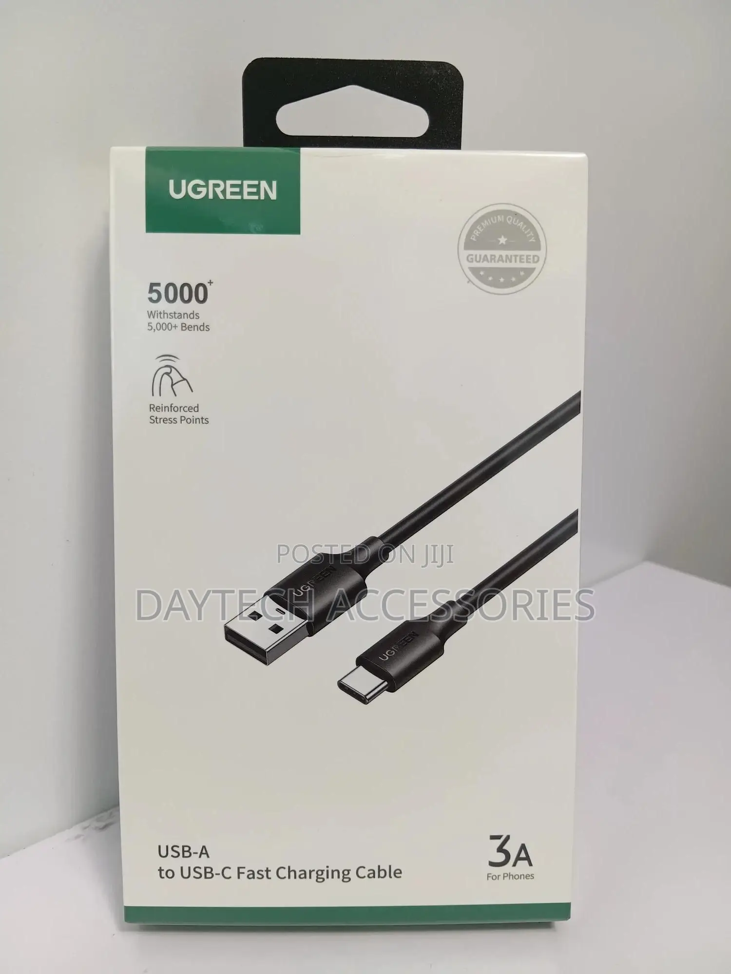 Ugreen Usb 3.0 a Male to Type C Male Cable 2m