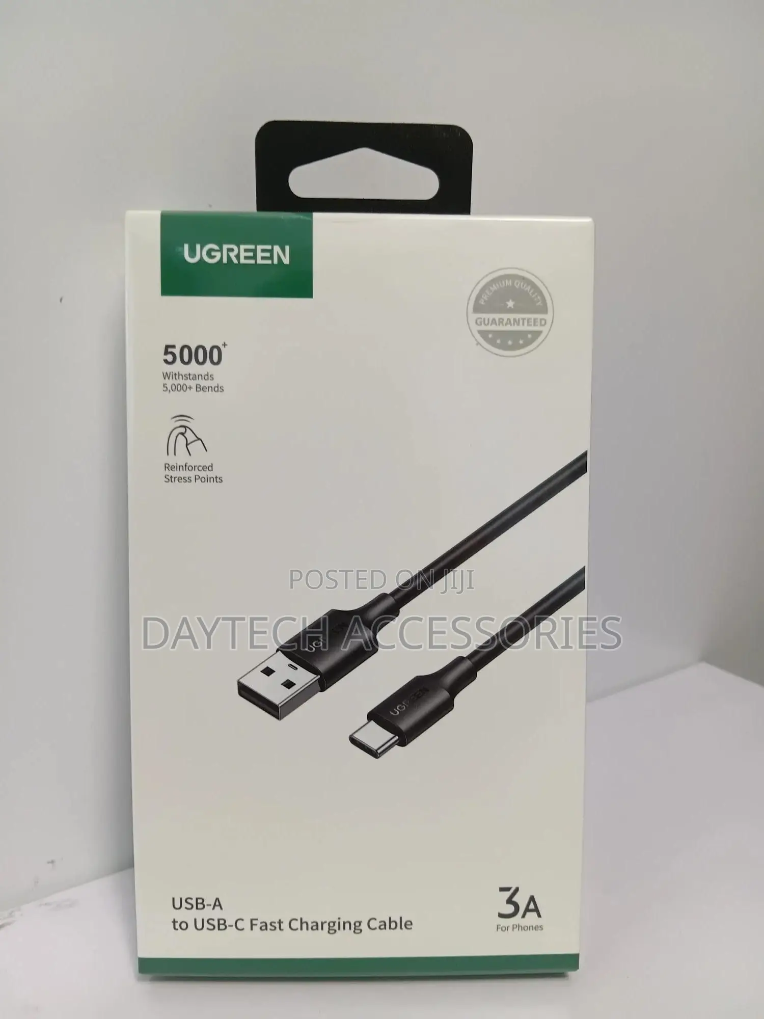 Usb to Usb-C 3.0 Cable Ugreen 1.5m (Black)
