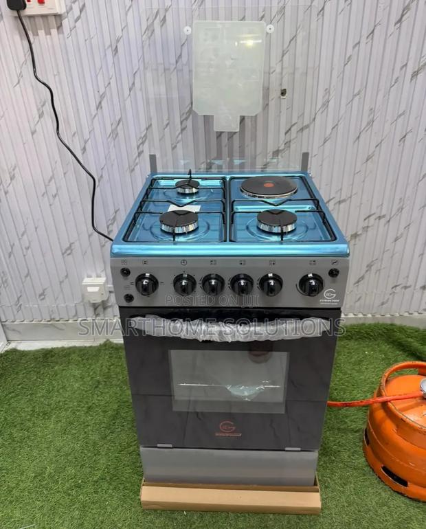 Eurochef Cooker 50x55 3+1 Cooker