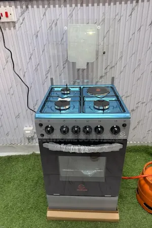 Eurochef Free Standing 3 Gas Burner +1 Electric Cooker