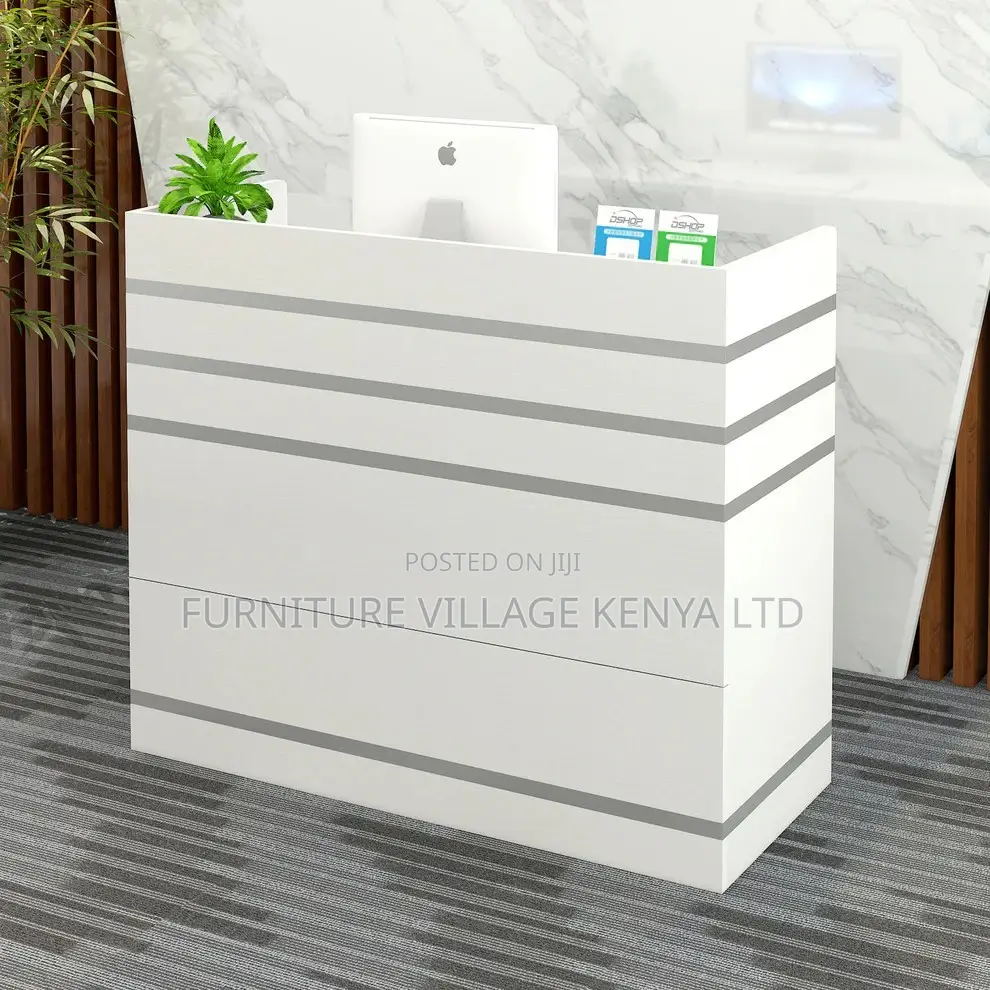 Reception Desk; 1.6m Office Welcome Reception Office Desk