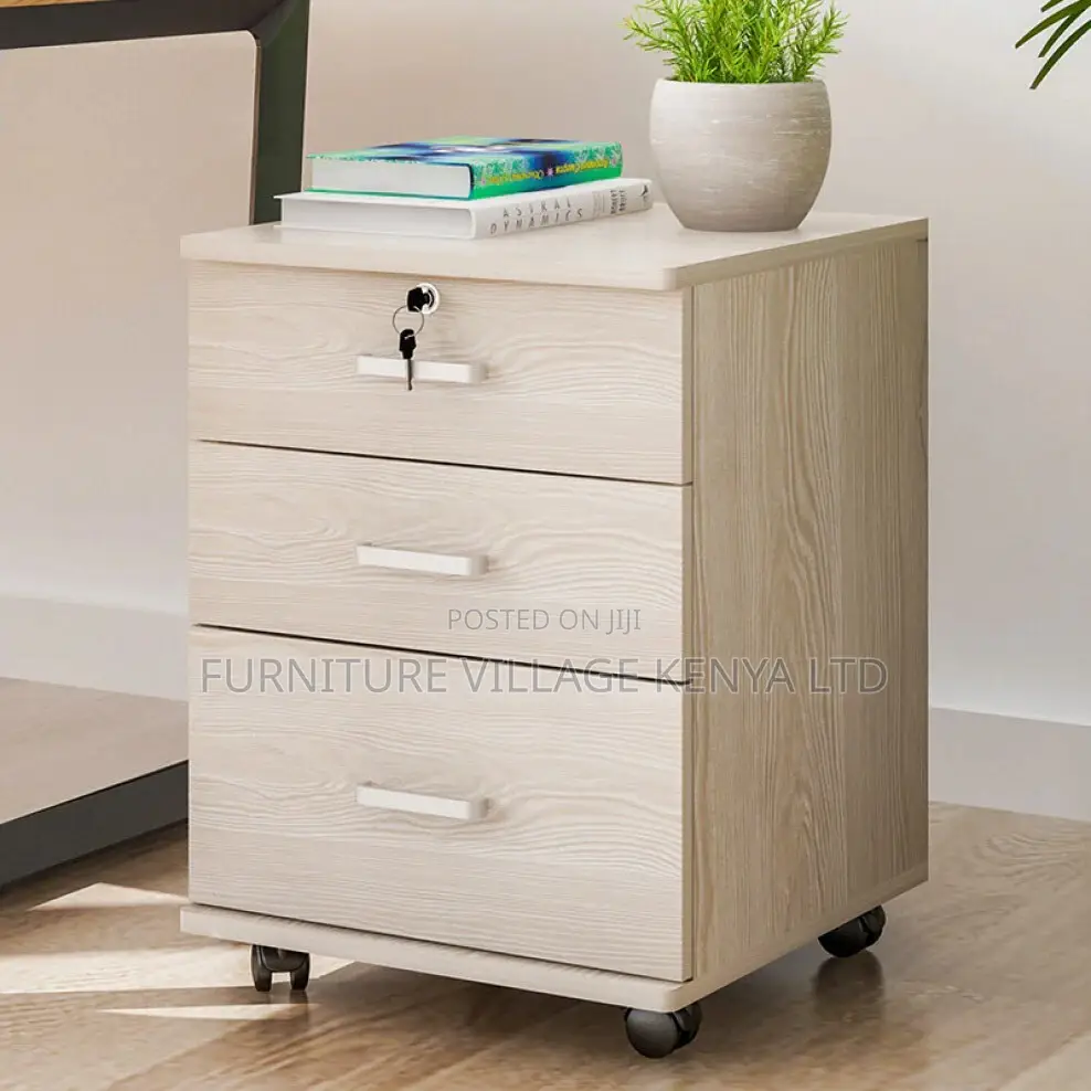 Office Cabinet;3-Drawer Desk Storage Cabinet