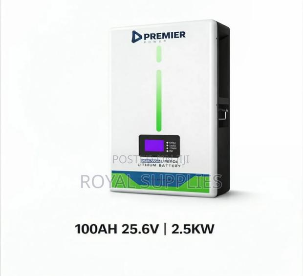 100ah Lithium Battery 24v 2.56kwh - main view