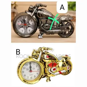 Retro Motorcycle Alarm Clock