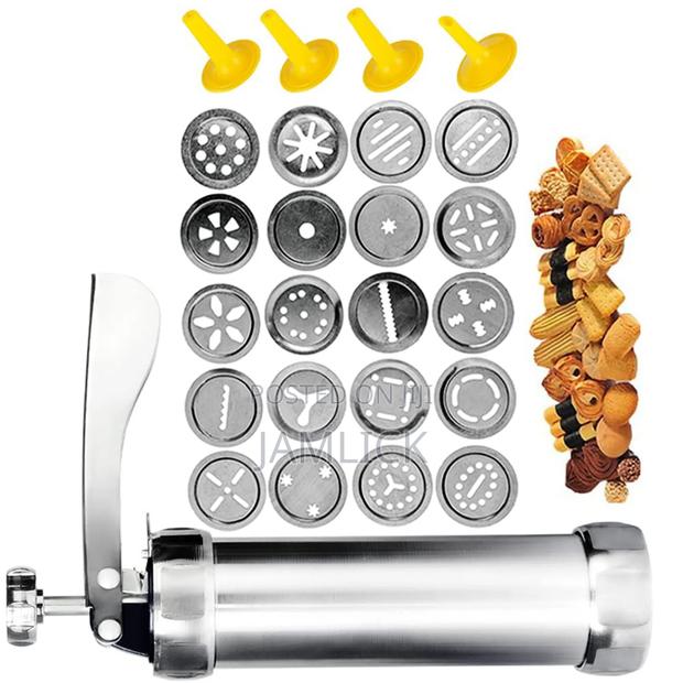 Stainless Steel Cookie/Biscuit Press –Pm - thumbnail 2