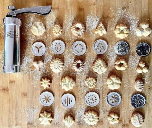 Stainless Steel Cookie/Biscuit Press –Pm