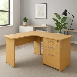 Office Desk; 1.2 Meter Curved Employee Office Desk