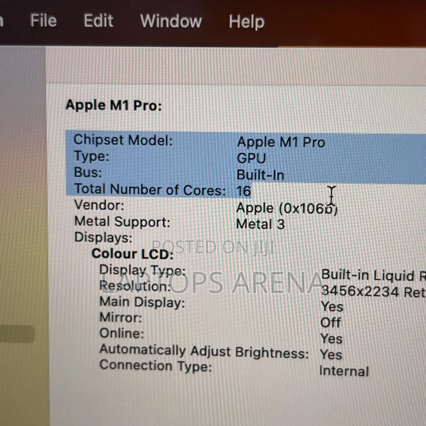 Laptop Apple MacBook Pro 2020 M1 16GB Apple M1 SSD 1T