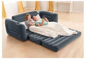 3 Seater Intex Inflatable Pull-out Sofa Plus Free Electric Pump