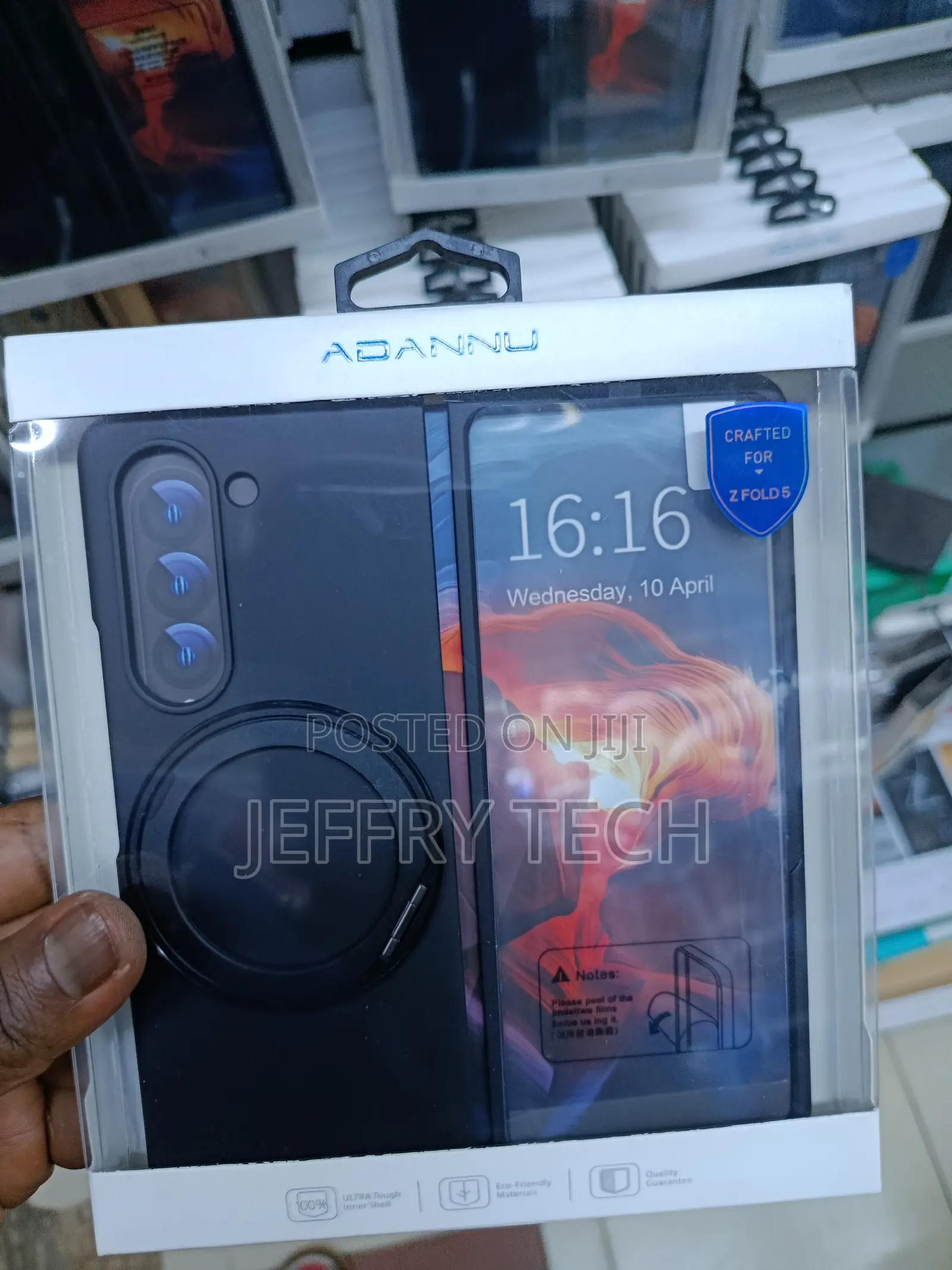 Makavo Samsung Galaxy Z Fold 5 Case Compatible With Magsafe Stand